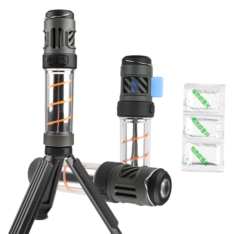 Mosquito Repellent Built-in Battery Camping Light Flashlight