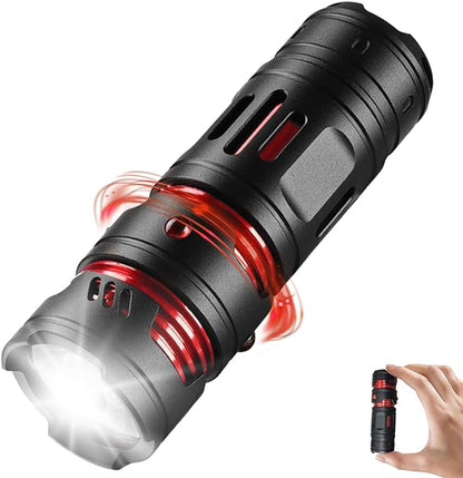 Rechargeable EDC Flashlight Fingertip Gyro ‎T1131