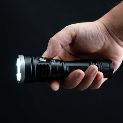 P50R |12000 Lumens High-performance Outdoor Flashlight | 4*CREE XHP 70.3 LED