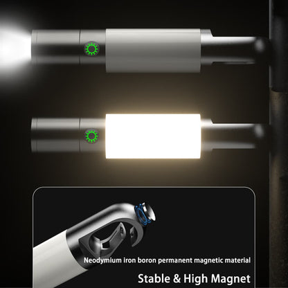 Helius F-318 | Hanger Type Rechargeable Mini Outdoor Flashlight